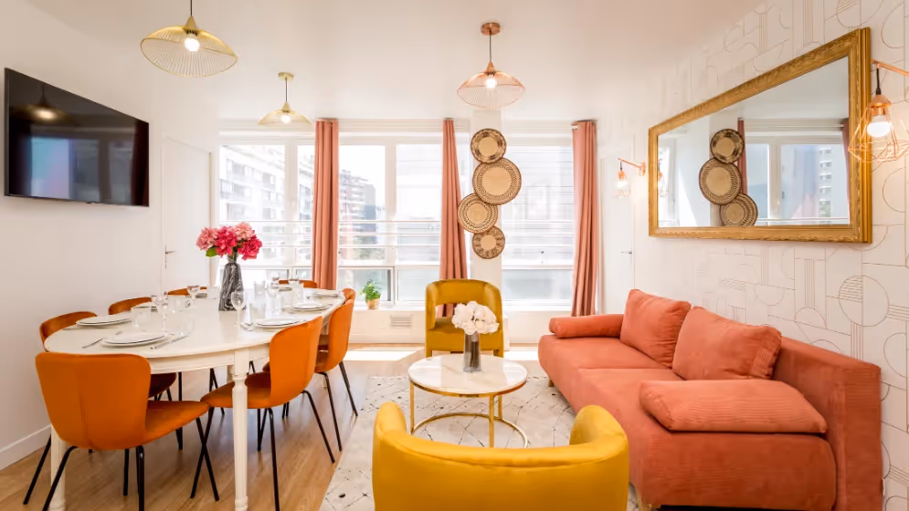 Le table a manger Appartement Cosy Finlay