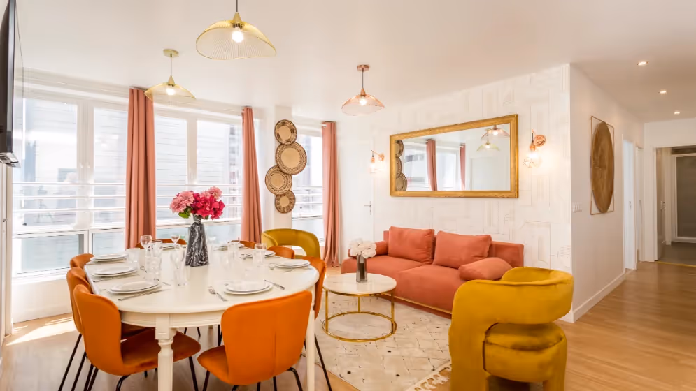 Le table a manger Appartement Cosy Finlay