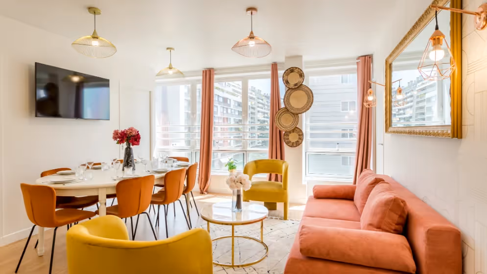 Le salon Appartement Cosy Finlay
