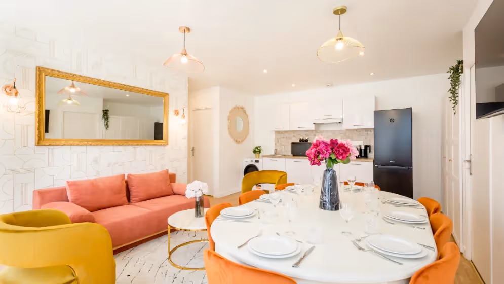 Le table a manger Appartement Cosy Finlay