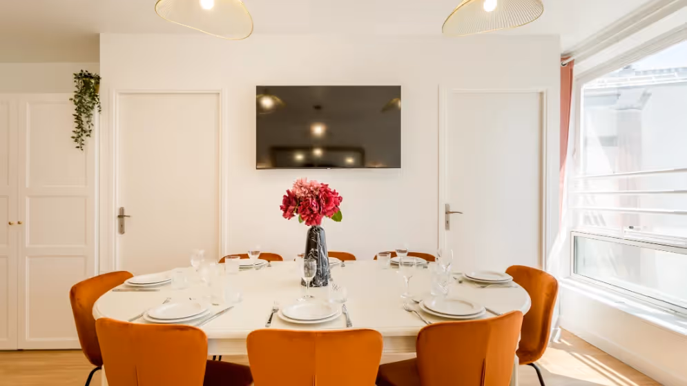 Le Table a manager Appartement Cosy Finlay
