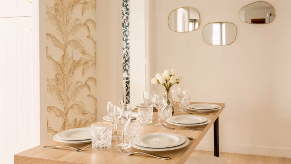 Le table a manger Appartement Cosy Viala I