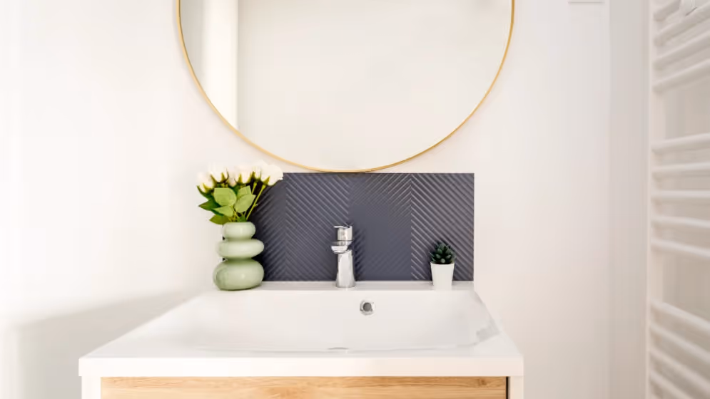Le lavabo douche Appartement Cosy Viala II