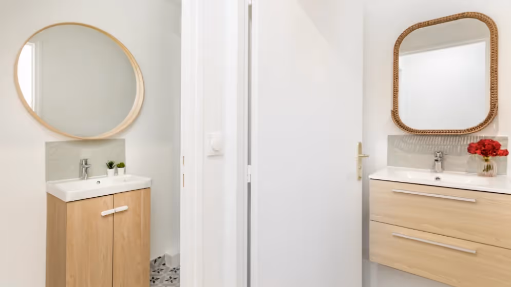 Le lavabo douche Appartement Cosy Viala II