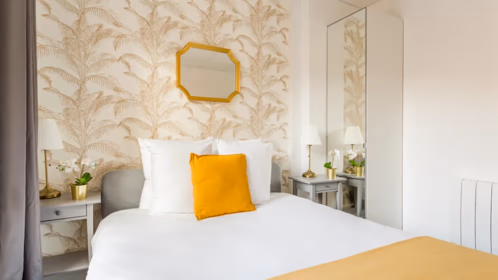 Le chambre 2 Appartement Cosy Turbigo I