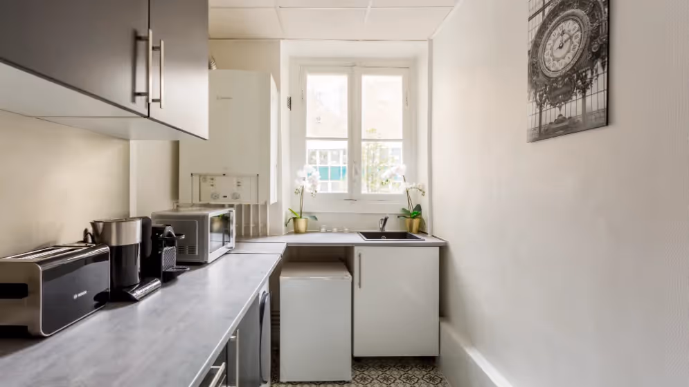 Le Cuisine Appartement cosy grande armee