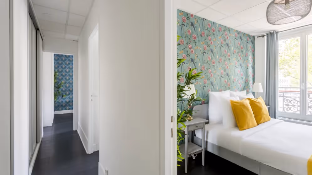 Le couloir chambre Appartement cosy grande armee
