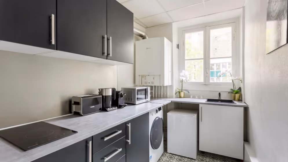 Le Cuisine Appartement cosy grande armee
