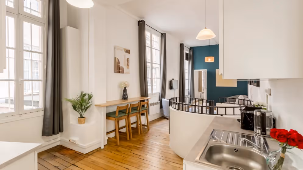 Le Salle a manger Appartement cosy clery