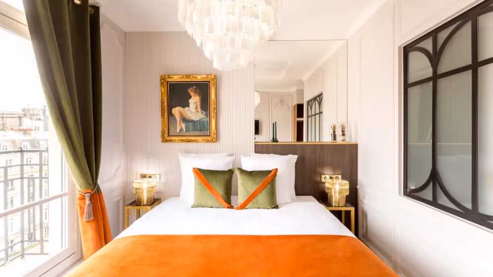 Le chambre 2 suite signature hoche balcon Vue tour eiffel