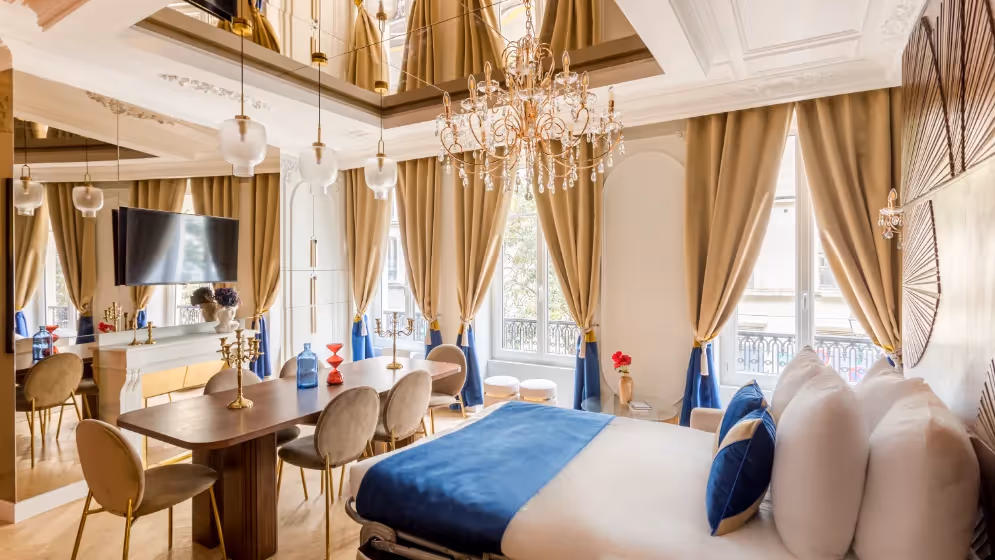 Le Canape lit suite de luxe palestro