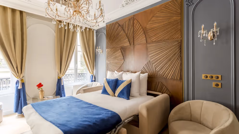 Le Canape lit suite de luxe palestro
