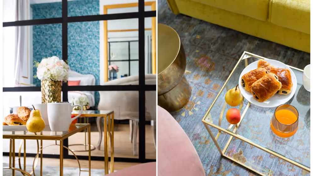 Le petit dejeuner suite de luxe aboukir III