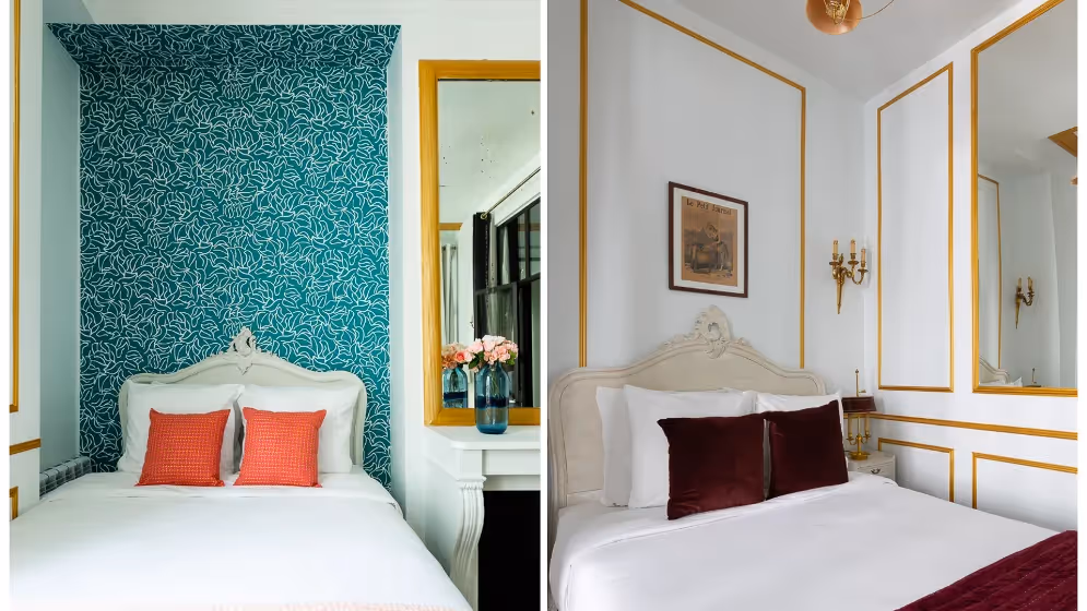 Le chambre 1 et chambre 2 suite de luxe aboukir III