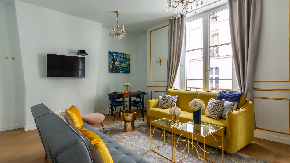 Le salon suite de luxe aboukir III