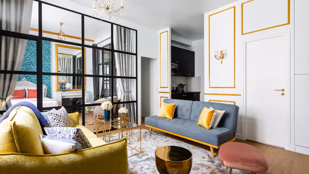 Le salon suite de luxe aboukir III