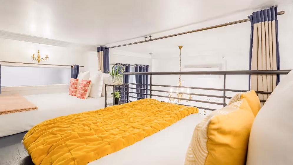 The aboukir II luxury mezzanine suite
