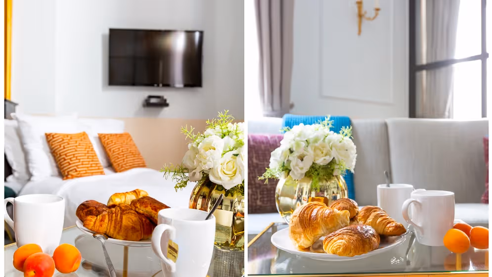 Le Petit dejeuner suite de luxe aboukir I