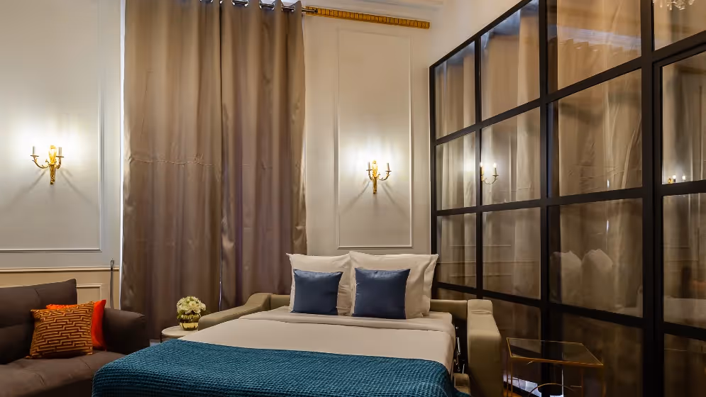 Le Canape Lit ouvert suite de luxe aboukir I
