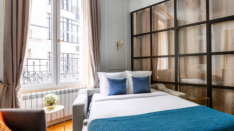 Le Canape Lit ouvert suite de luxe aboukir I
