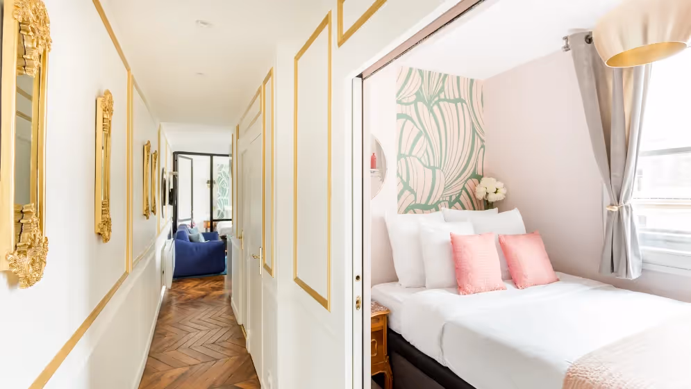 Le chambre 2 suite de luxe royale I vue madeleine
