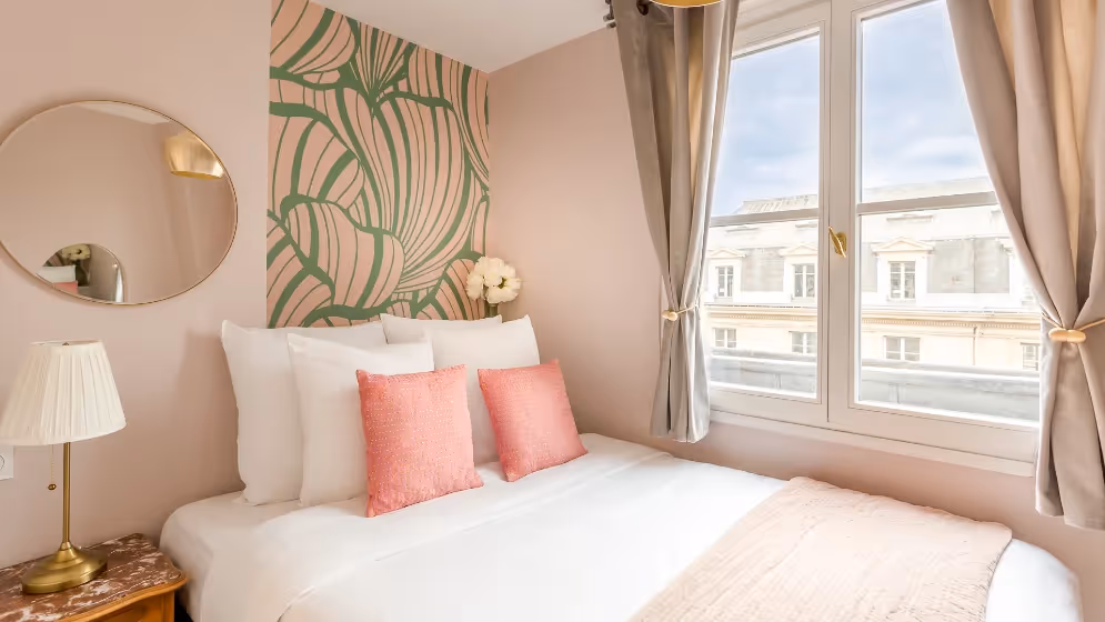 Le Chambre 2 suite de luxe royale I vue madeleine