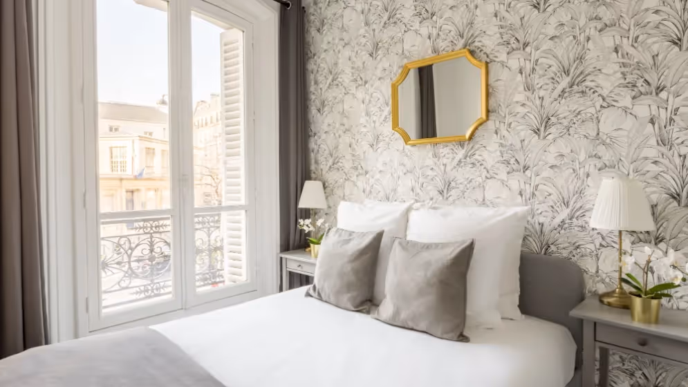 Le chambre 1 Appartement Cosy Turbigo I