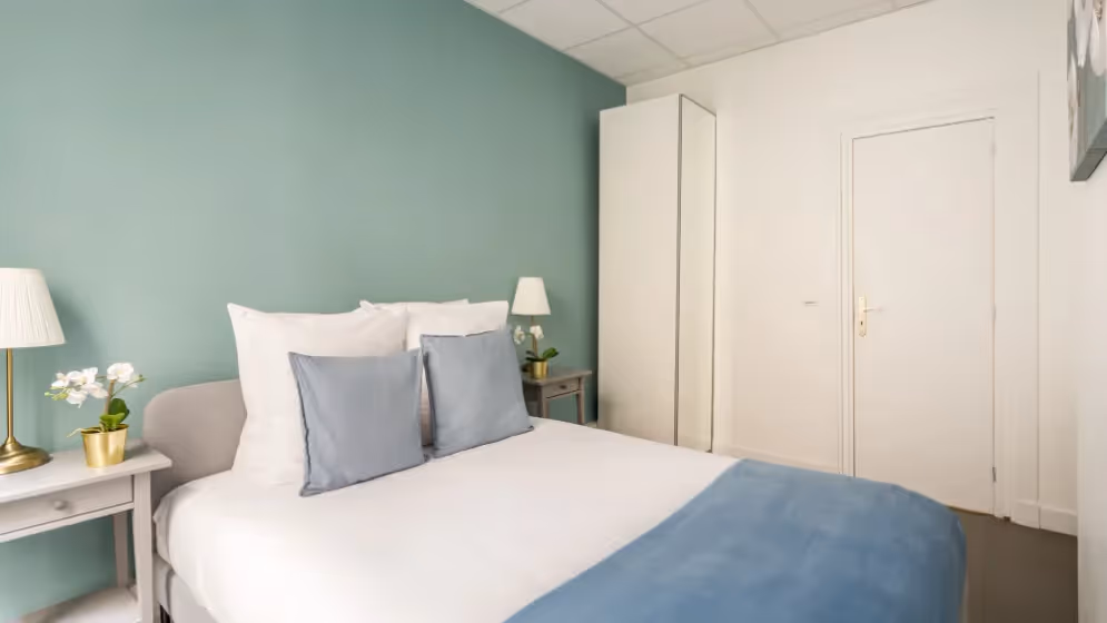 Le chambre 3 Appartement Cosy Turbigo I