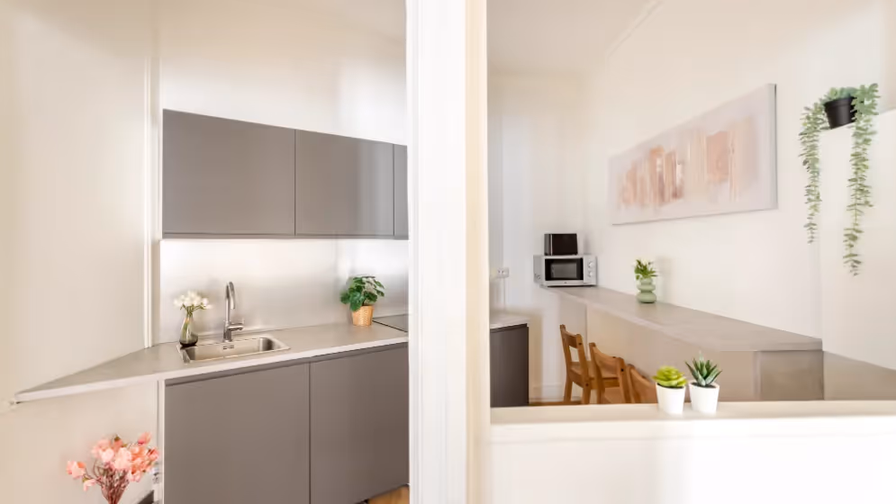 Le Cuisine Appartement cosy sentier II