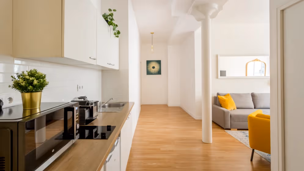 Le Cuisine Appartement cosy sentier II