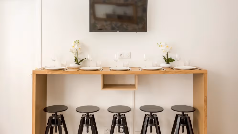 Le Table a manger Appartement cosy aboukir VIII