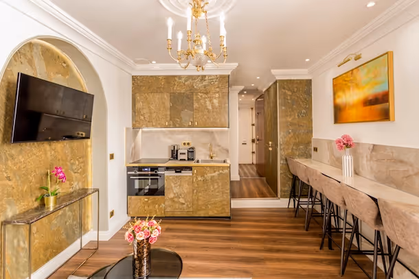La cuisine Luxury Suite Rousseau