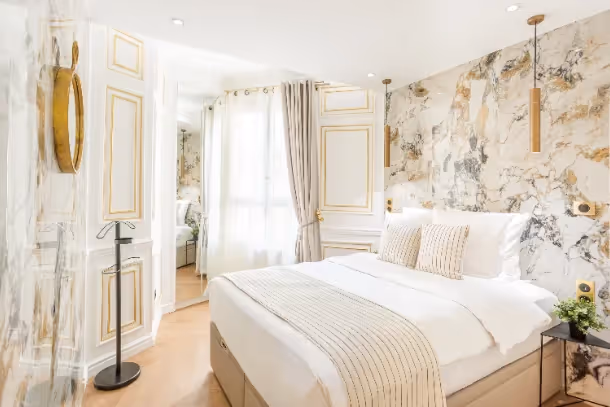 La chambre Luxury Suite Bourdonnais