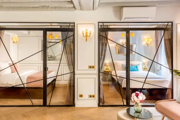 La chambre Luxury Suite Rambuteau