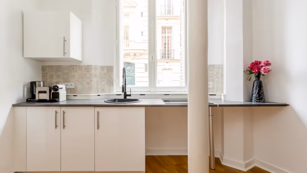 Cuisine Appartement Cosy Monceau