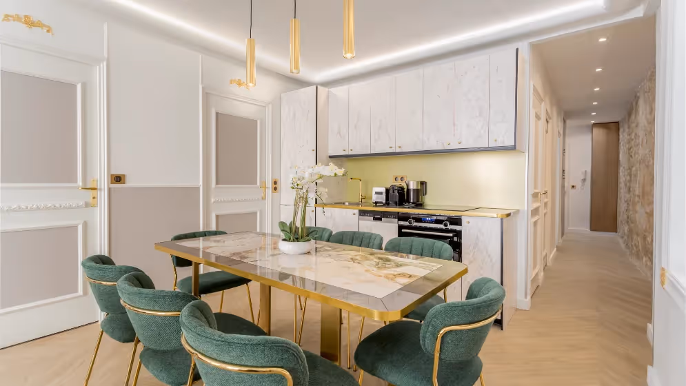 Le Cuisine Table a manger suite de luxe saint martin I
