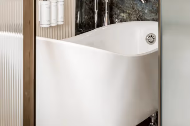 Salle de bain de la Signature Suite Rougemont III