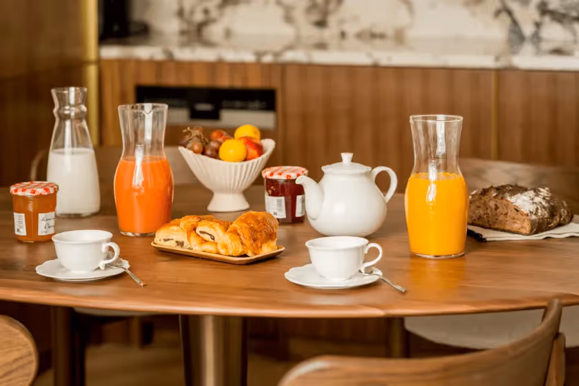 Le petit dejeuner suite signature marignan