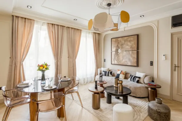 Salon in the Turbigo III Signature Suite