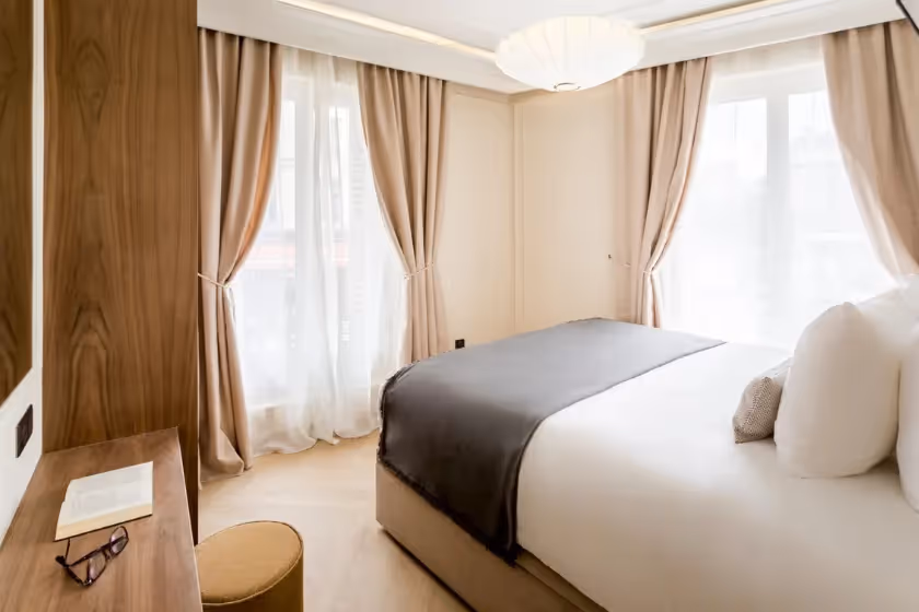 Le chambre 2 suite signature turbigo III Vue paris