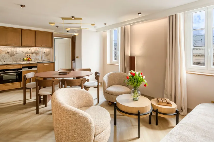 Salon Suite Signature Bourse I - vue Bourse