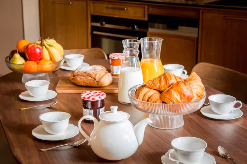 Petit-déjeuner Suite Signature Bourse I - vue Bourse