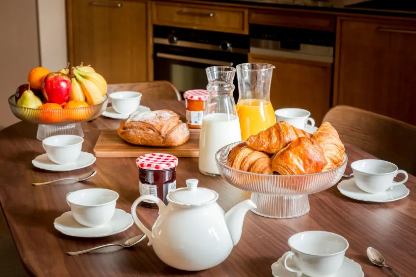 Petit-déjeuner Suite Signature Bourse I - vue Bourse