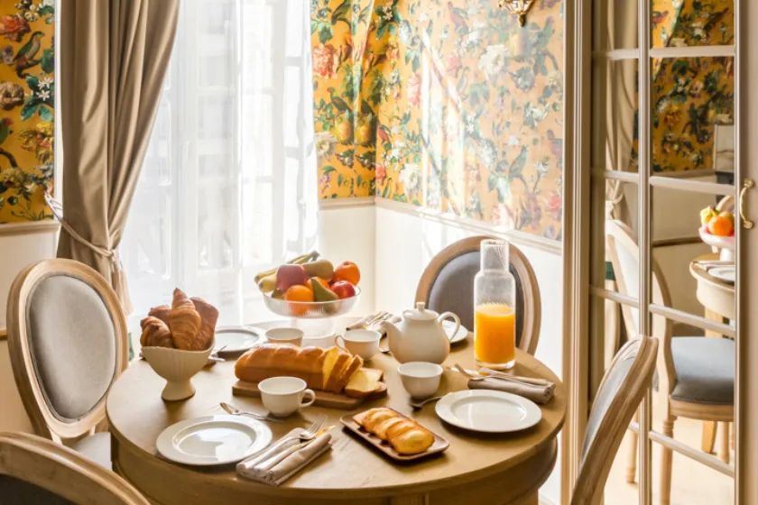 Petit-déjeuner Signature Suite Alfred
