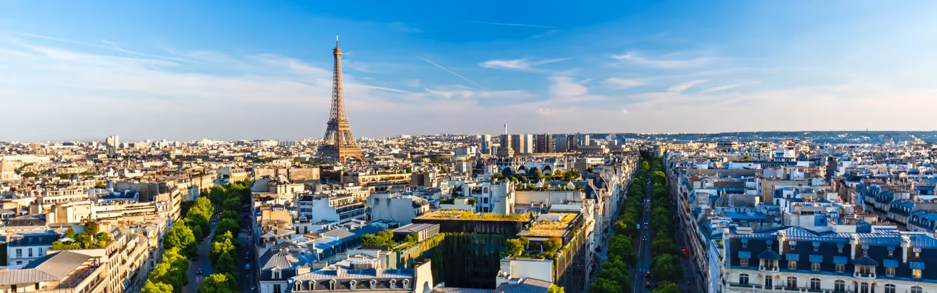 Vue sur Paris avec la Tour Eiffel, Merveil Paris