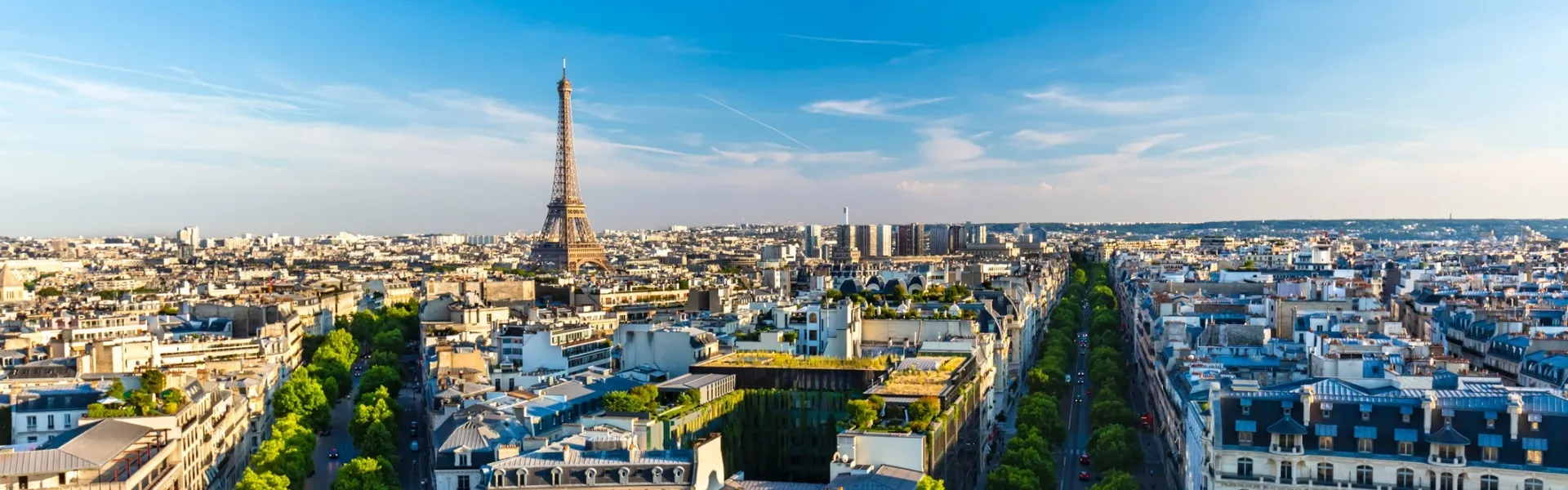 Vue sur Paris avec la Tour Eiffel, Merveil Paris