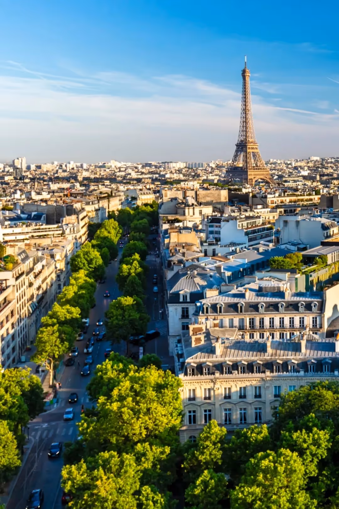 Vue sur Paris avec la Tour Eiffel, Merveil Paris
