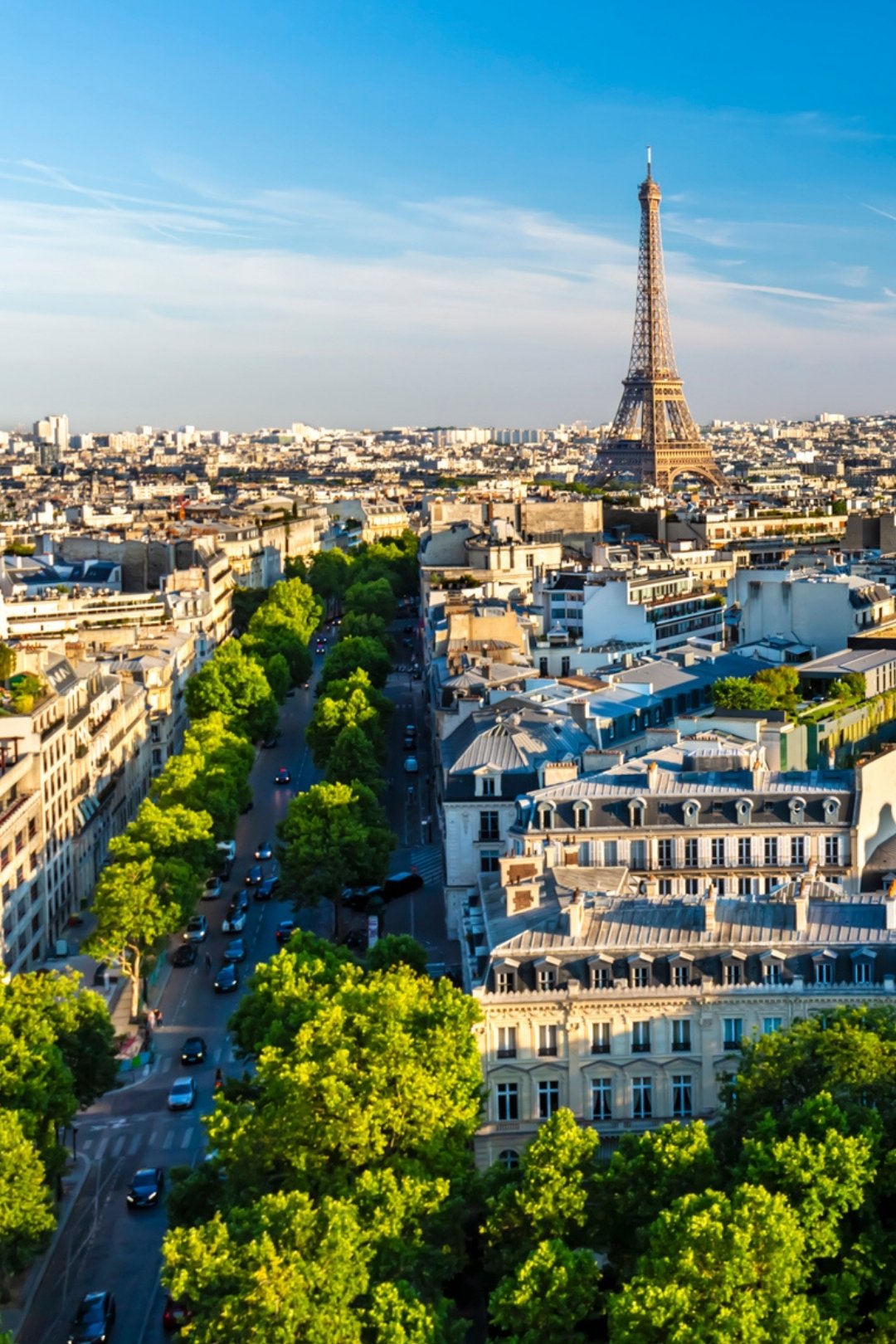 Vue sur Paris avec la Tour Eiffel, Merveil Paris