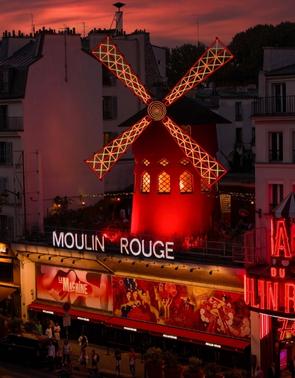 Photo du moulin rouge