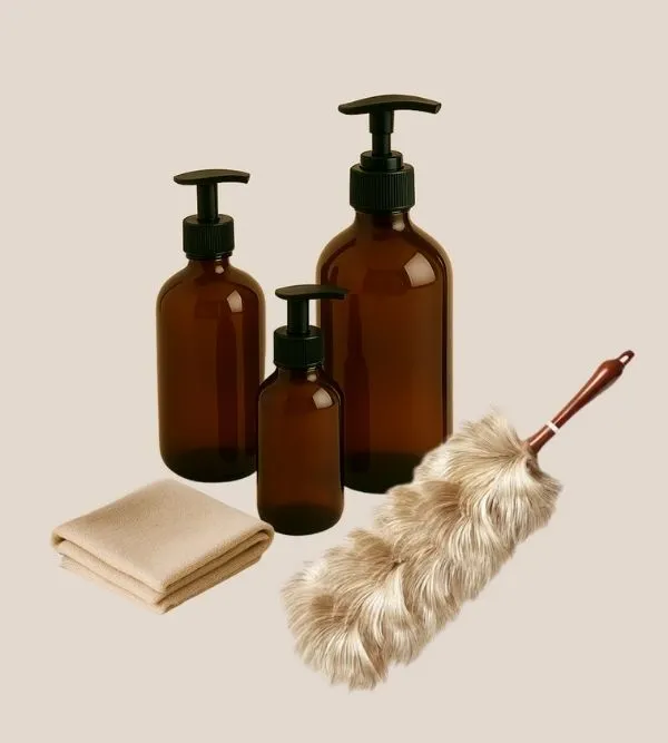 Cleaning at the beginning and end of your stay